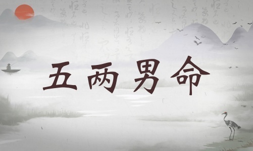 五兩男命詳細(xì)解釋，五兩男命最正確的解釋！
